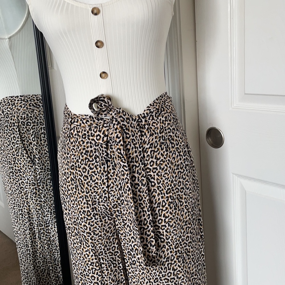 J.Crew Leopard Print silk pants - Picture 11 of 11